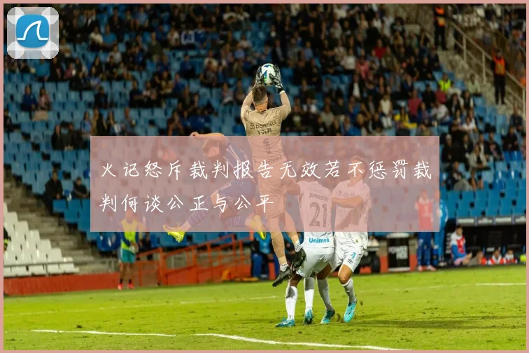 火记怒斥裁判报告无效若不惩罚裁判何谈公正与公平